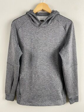 Lululemon Textured Tech Hoodie/Sweatshirt | Graphite Grey/Vapor